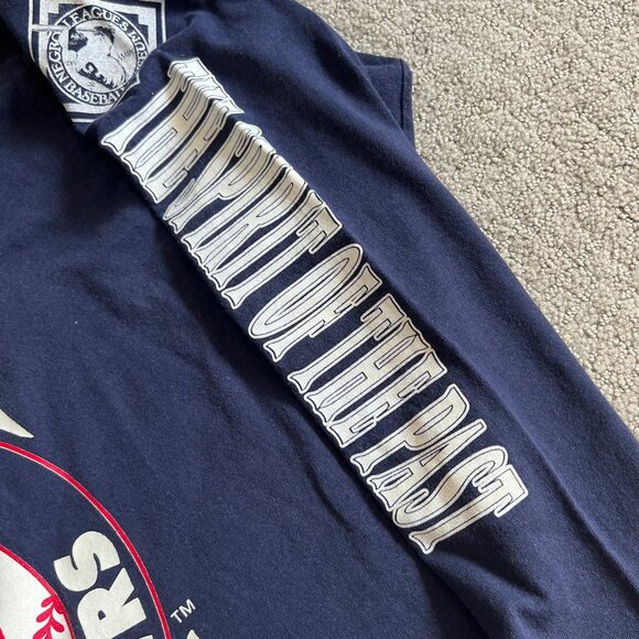 Vintage Atlanta Black Crackers Negro League Baseball T Shirt Sz XL L/S Made USA - Picture 8 of 12